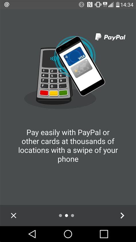 paypal credit card have a contactless option|contactless payment with paypal.